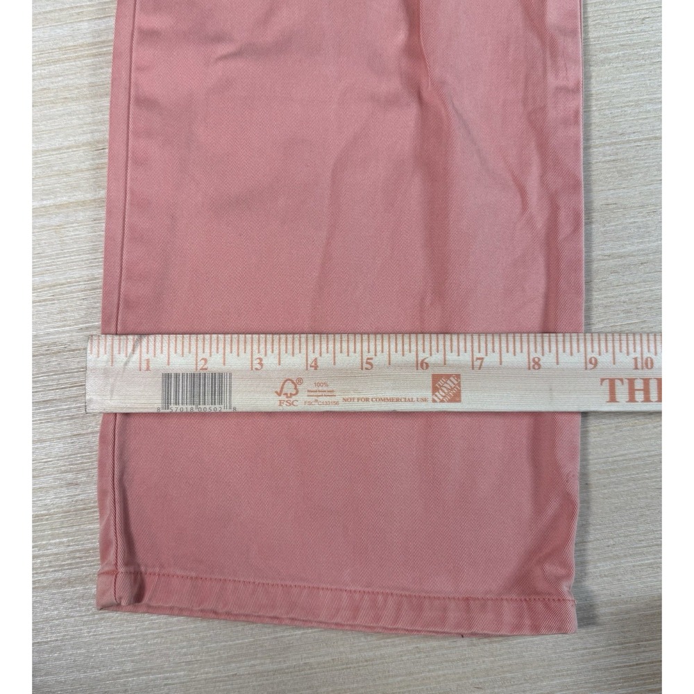 Southern Marsh Chino Pants Men's Size 36x30 Coral Casual Flat Front - Picture 6 of 6